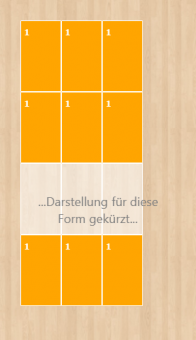 Stoff-Zuschnitt (Ultraschall-Schnitt) 320656 