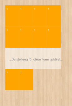 Stoff-Zuschnitt (Ultraschall-Schnitt) 352352 