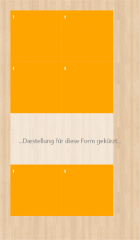 Stoff-Zuschnitt (Ultraschall-Schnitt) 402850 
