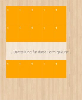 Stoff-Zuschnitt (Ultraschall-Schnitt) 406351 