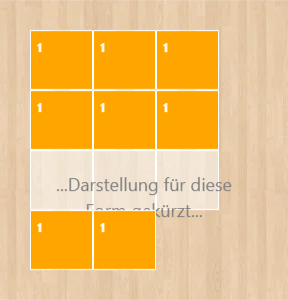 Stoff-Zuschnitt 410434 