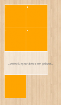 Stoff-Zuschnitt (Ultraschall-Schnitt) 417402 