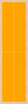Stoff-Zuschnitt (Ultraschall-Schnitt) 551075 
