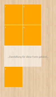 Stoff-Zuschnitt (Ultraschall-Schnitt) 552954 