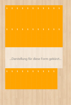 Stoff-Zuschnitt (Ultraschall-Schnitt) 561136 
