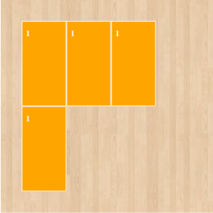 Stoff-Zuschnitt 567122 