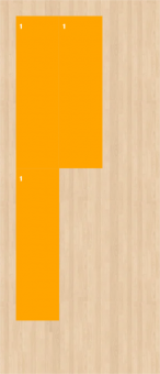 Stoff-Zuschnitt 567196 