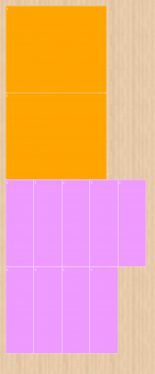 Stoff-Zuschnitt 568711 