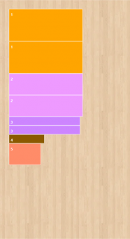 Stoff-Zuschnitt (Ultraschall-Schnitt) 568822 