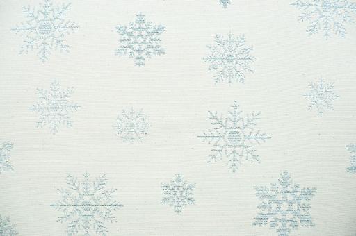 Snowflake - Glitzer-Jacquard - Hellblau 