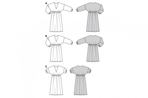 burda Schnittmuster 6007 - Kleid 