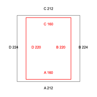 Blickdichte Vorhänge B1 - schwer entflammbar-Konfiguration - 565869 