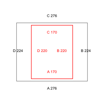 Blickdichte Vorhänge B1 - schwer entflammbar-Konfiguration - 565940 