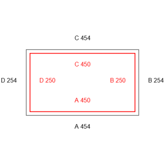 Blickdichte Vorhänge B1 - schwer entflammbar-Konfiguration - 568375 