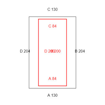 Blickdichte Vorhänge B1 - schwer entflammbar-Konfiguration - 568995 