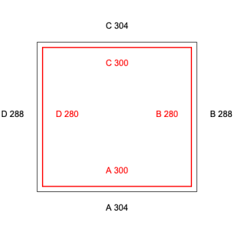 2mal Transparente Vorhänge  - schwer entflammbar B1-Konfiguration - 566177 