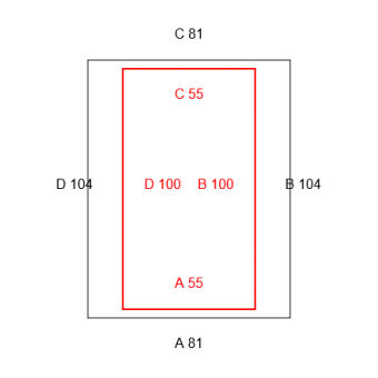 4mal Blickdichte Vorhänge-Konfiguration - 324153 