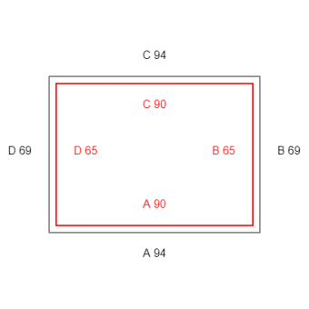 4mal Blickdichte Vorhänge-Konfiguration - 329178 