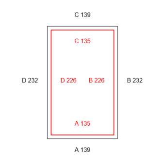 Blickdichte Vorhänge-Konfiguration - 340254 