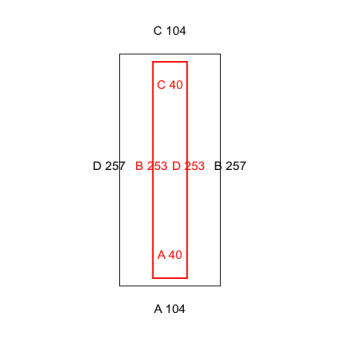 Blickdichte Vorhänge-Konfiguration - 351629 