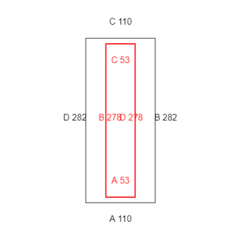 Blickdichte Vorhänge-Konfiguration - 353100 