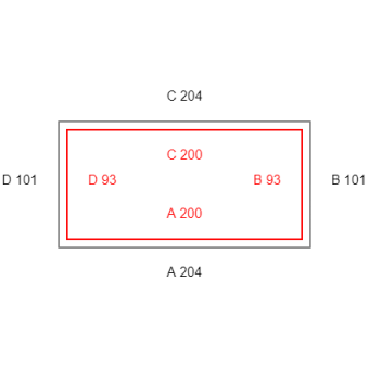 Blickdichte Vorhänge-Konfiguration - 367406 