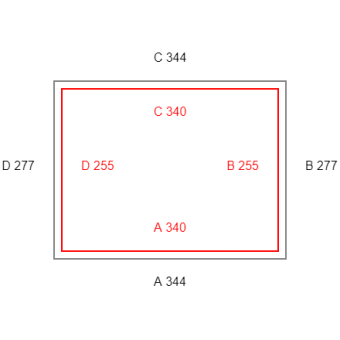 Blickdichte Vorhänge-Konfiguration - 371509 