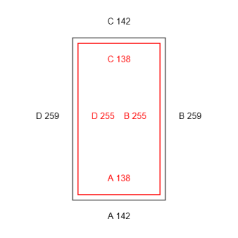 Blickdichte Vorhänge-Konfiguration - 376138 