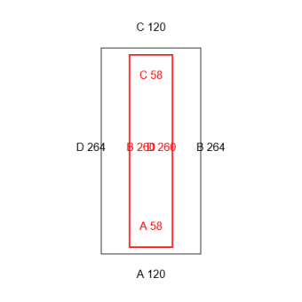 4mal Blickdichte Vorhänge-Konfiguration - 376905 