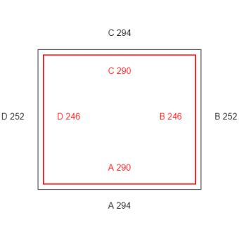 2mal Blickdichte Vorhänge-Konfiguration - 382173 