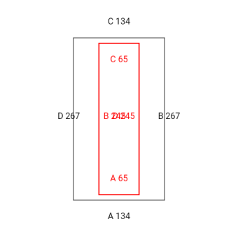 2mal Blickdichte Vorhänge-Konfiguration - 395087 