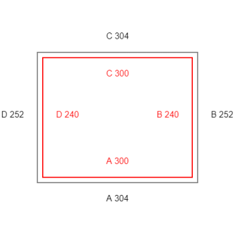3mal Blickdichte Vorhänge-Konfiguration - 424792 