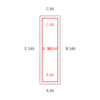 3mal Blickdichte Vorhänge-Konfiguration - 550065 