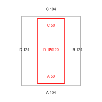4mal Blickdichte Vorhänge-Konfiguration - 551008 
