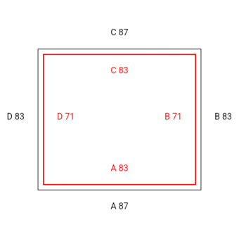 Blickdichte Vorhänge-Konfiguration - 552492 