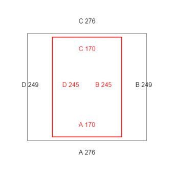 4mal Blickdichte Vorhänge-Konfiguration - 552972 