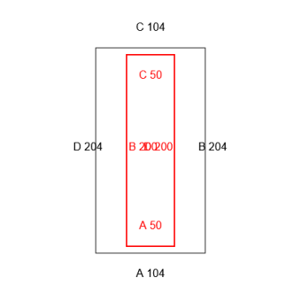 Blickdichte Vorhänge-Konfiguration - 557509 