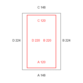 Blickdichte Vorhänge-Konfiguration - 561919 