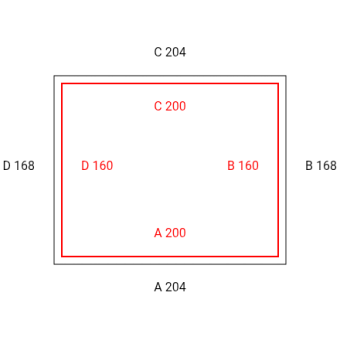 Blickdichte Vorhänge-Konfiguration - 567582 