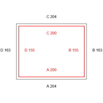 2mal Blickdichte Vorhänge-Konfiguration - 567678 