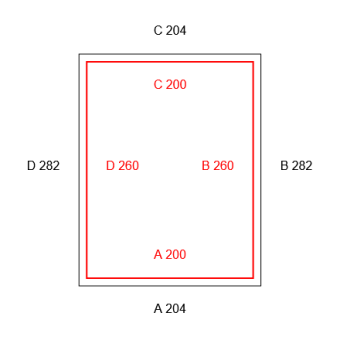 Blickdichte Vorhänge-Konfiguration - 568239 