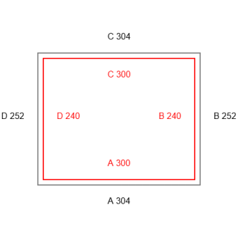 4mal Blickdichte Vorhänge-Konfiguration - 568615 