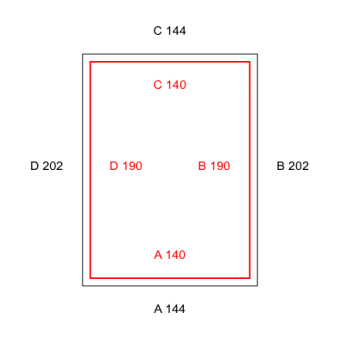 Blickdichte Vorhänge-Konfiguration - 569155 