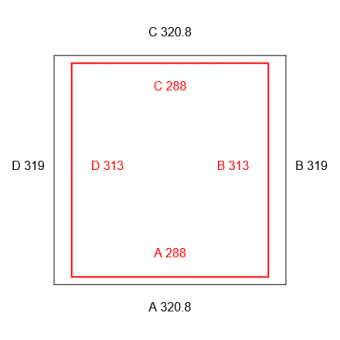 Blickdichte Vorhänge-Konfiguration - 570049 
