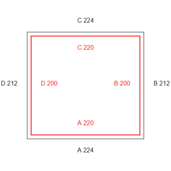 Blickdichte Vorhänge-Konfiguration - 571203 