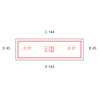 6mal Scheibengardinen-Konfiguration - 380021 