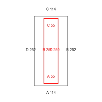 6mal Transparente Vorhänge -Konfiguration - 566284 