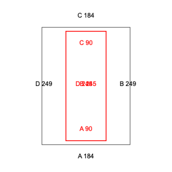 2mal Transparente Vorhänge -Konfiguration - 567977 