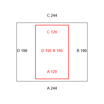 Transparente Vorhänge -Konfiguration - 569133 