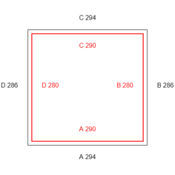 4mal Moskito-Vorhang-Konfiguration - 422551 
